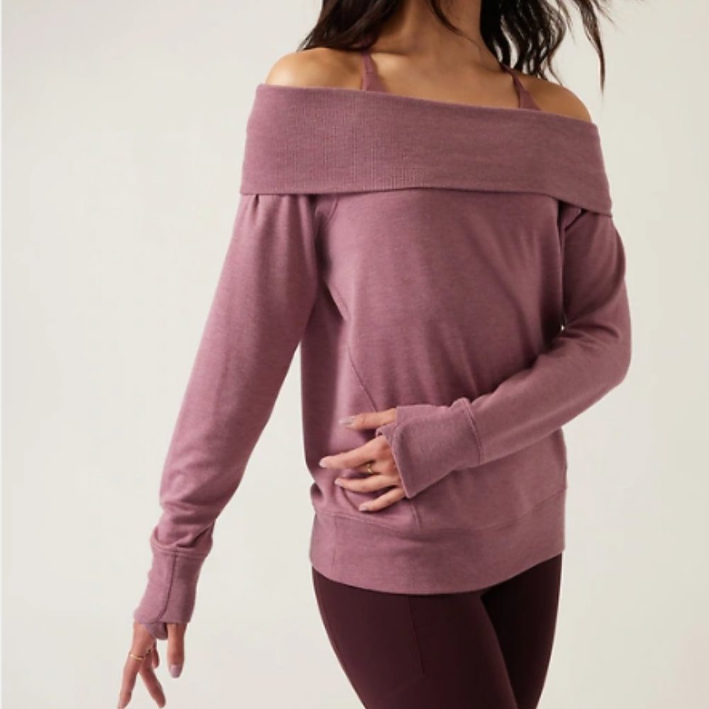 Athleta Studio Barre Sweatshirt NWT